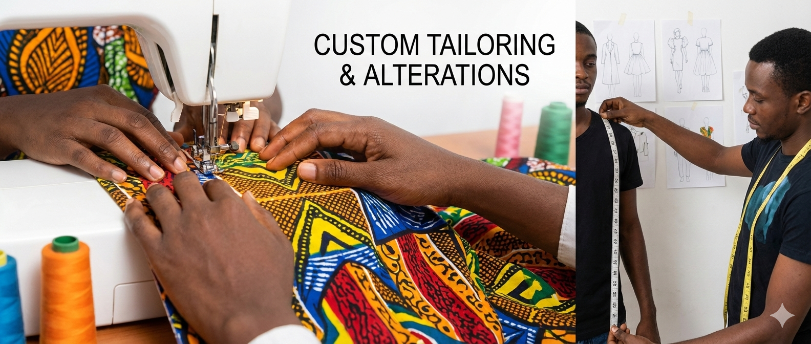 CUSTOM TAILORING & ALTERATIONS